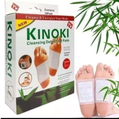 10 Parches Detox Kinoki Para Pies