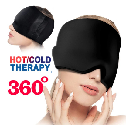 Máscara MigraineEase-BANDA PARA DOLOR DE CABEZA MIGRAÑA