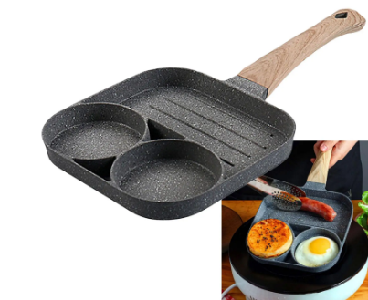 Sarten multiusos 3 divisiones piedra