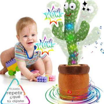 Cactus Bailarín Recargable con musica